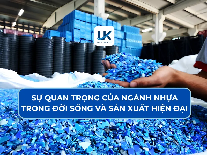 SỰ QUAN TRỌNG CỦA NGÀNH NHỰA TRONG ĐỜI SỐNG VÀ SẢN XUẤT HIỆN ĐẠI